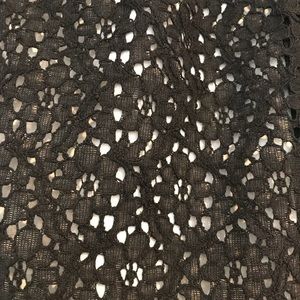Jupe Longue En Dentelle Noire DKNY - Taille 10 - Neuf Avec étiquettes (NWT)